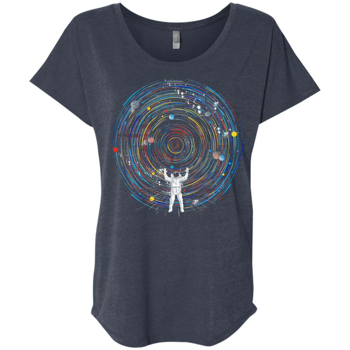 Space DJ Triblend Dolman Sleeve