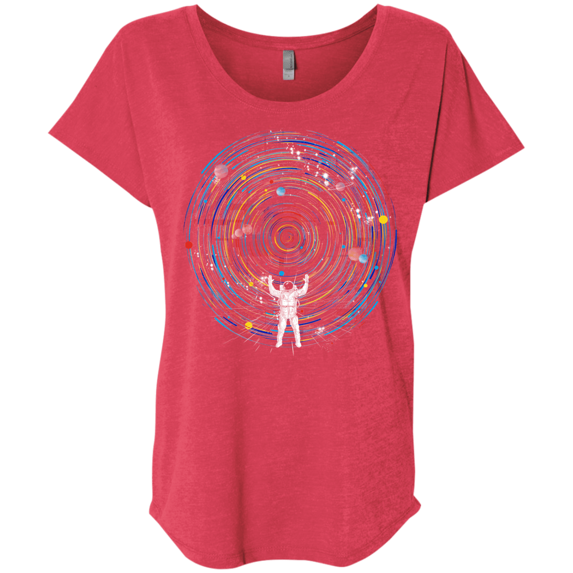 Space DJ Triblend Dolman Sleeve