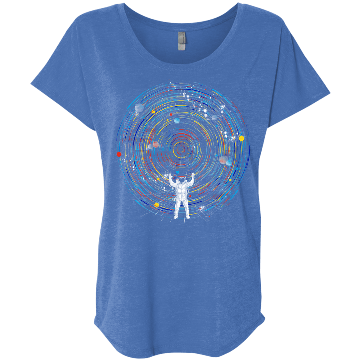 Space DJ Triblend Dolman Sleeve