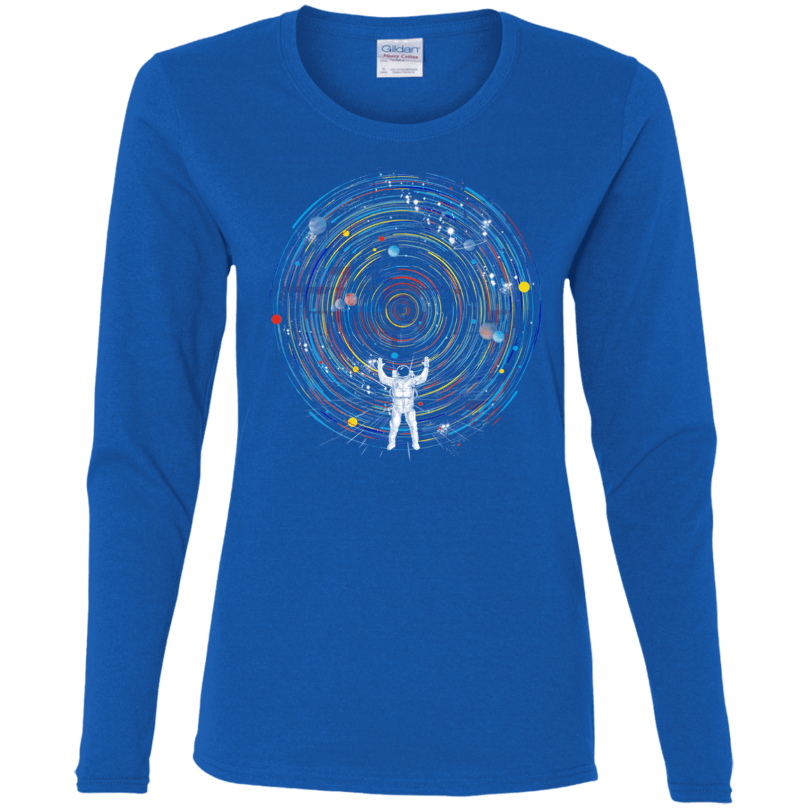 Space DJ Women's Long Sleeve T-Shirt