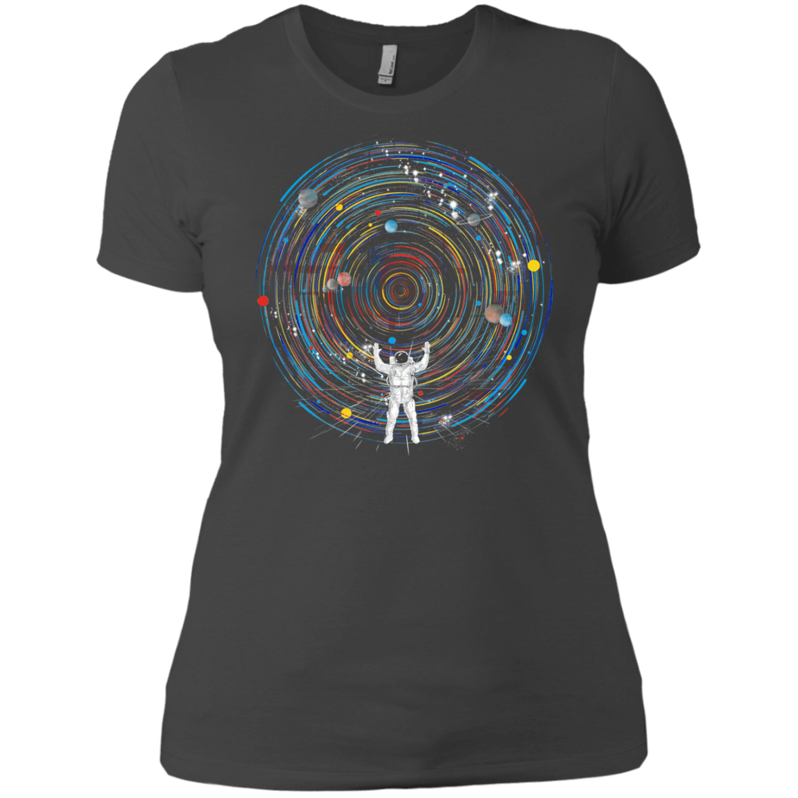 T-Shirts Heavy Metal / X-Small Space DJ Women's Premium T-Shirt