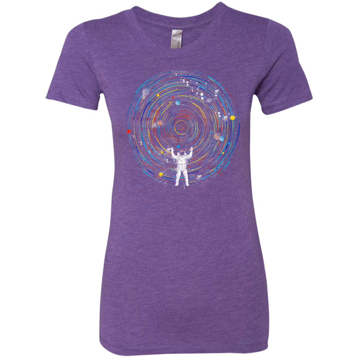Space DJ Women's Triblend T-Shirt