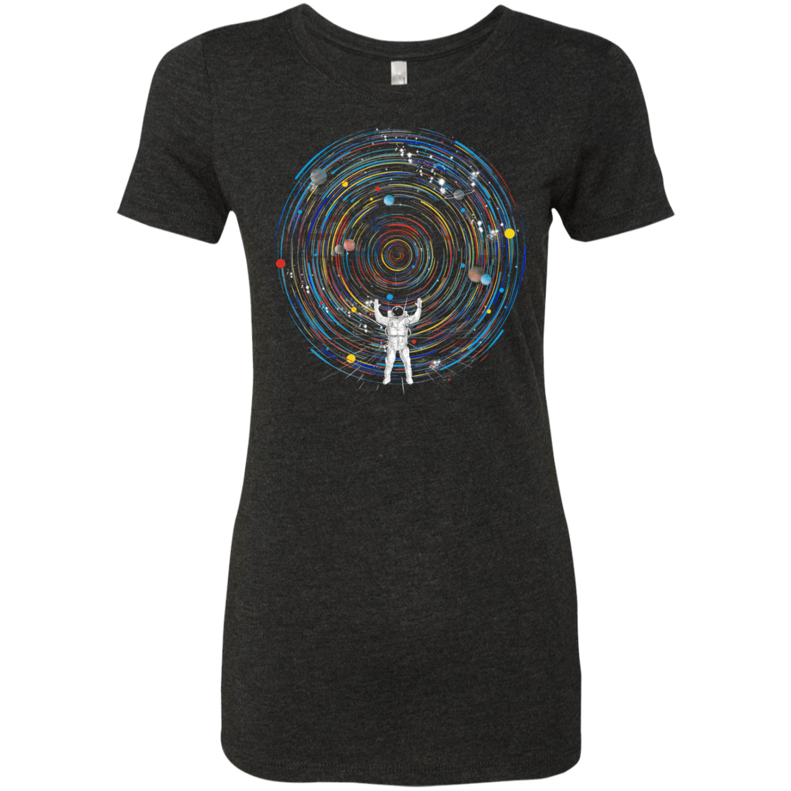 Space DJ Women's Triblend T-Shirt