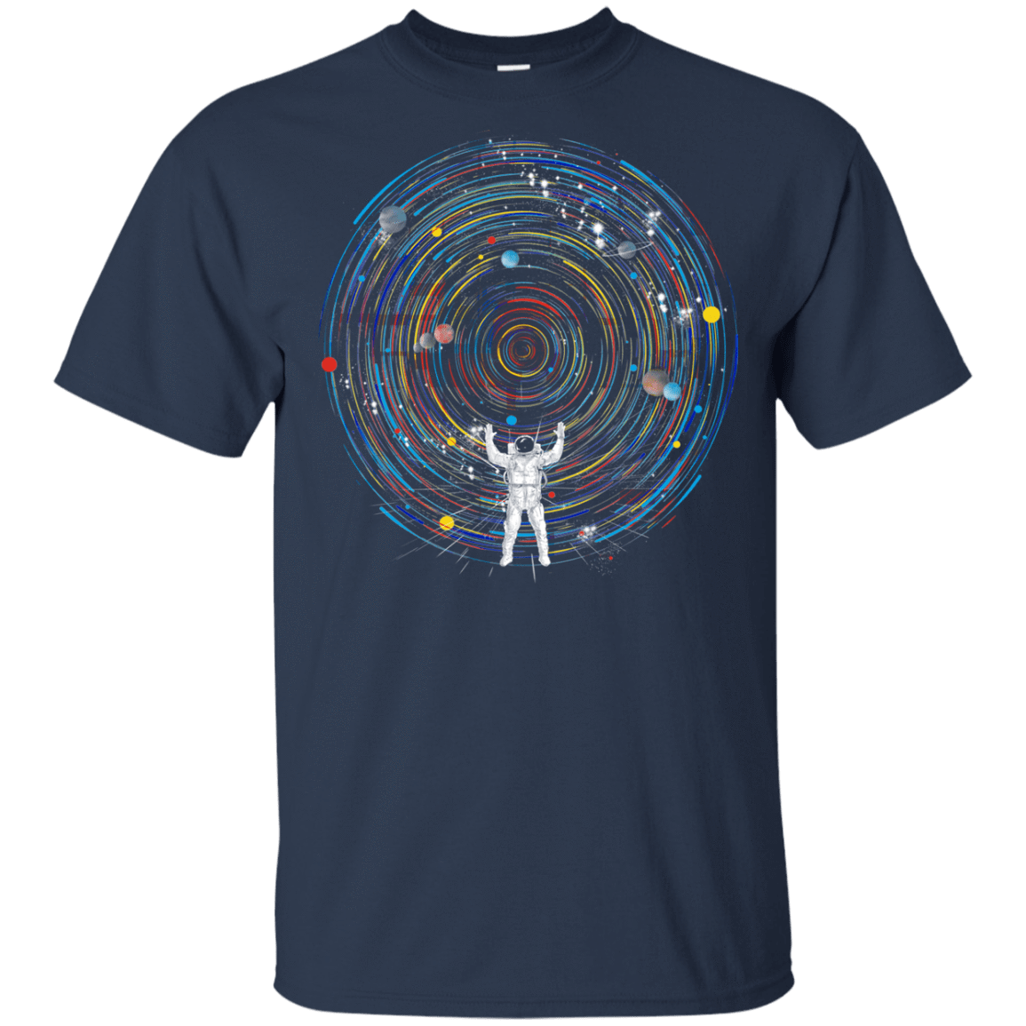 T-Shirts Navy / YXS Space DJ Youth T-Shirt