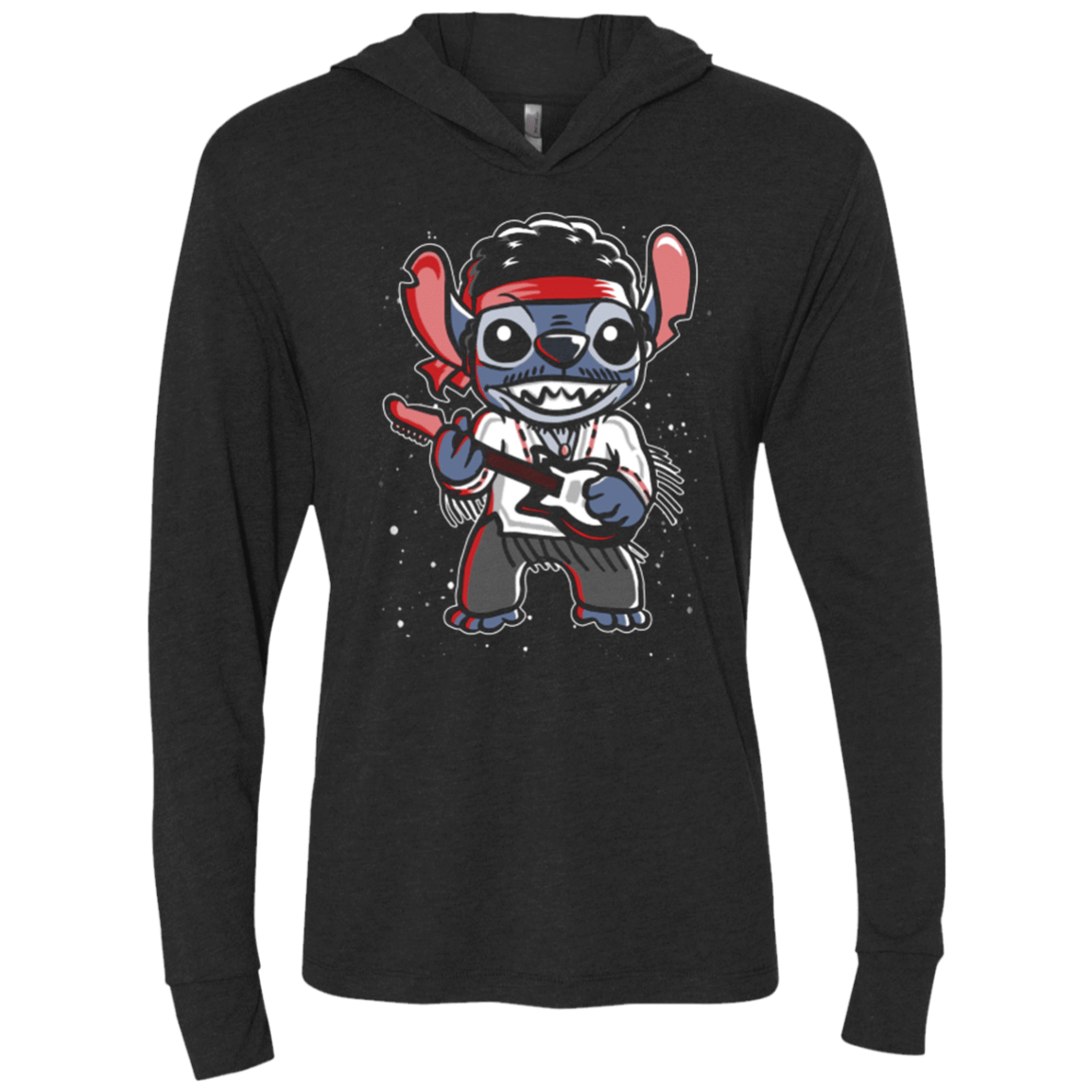 T-Shirts Vintage Black / X-Small Space Experience Triblend Long Sleeve Hoodie Tee