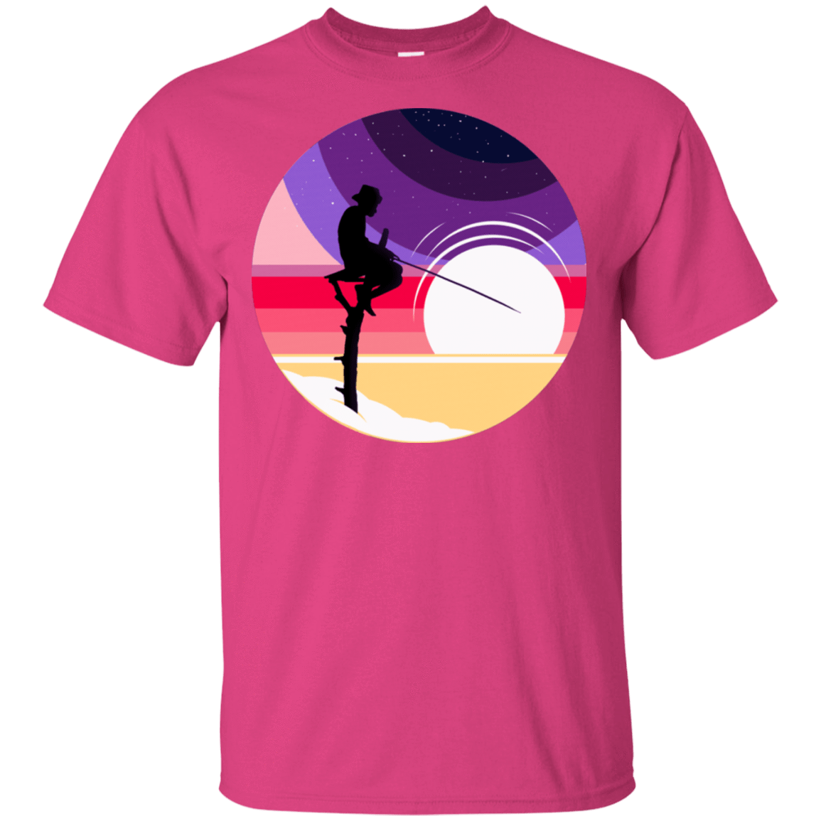 T-Shirts Heliconia / S Space Fishing T-Shirt