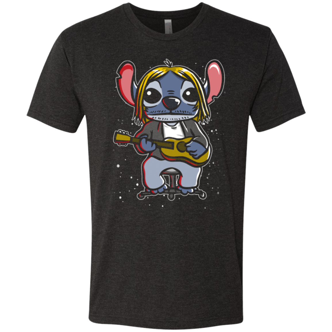 T-Shirts Vintage Black / Small Space Grunge Men's Triblend T-Shirt