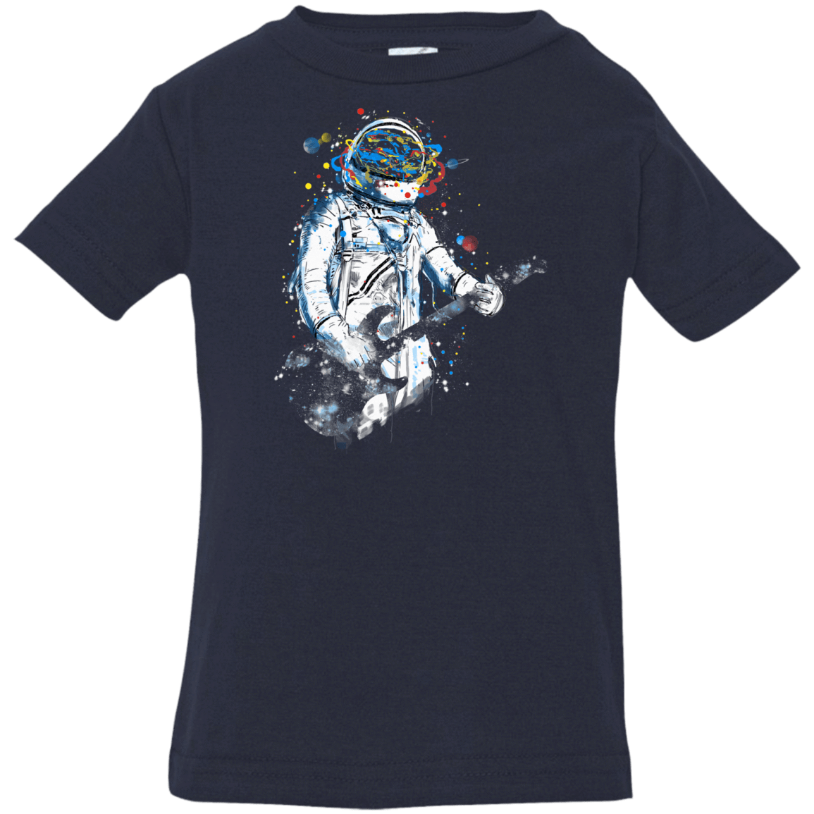 T-Shirts Navy / 6 Months Space Guitar Infant Premium T-Shirt