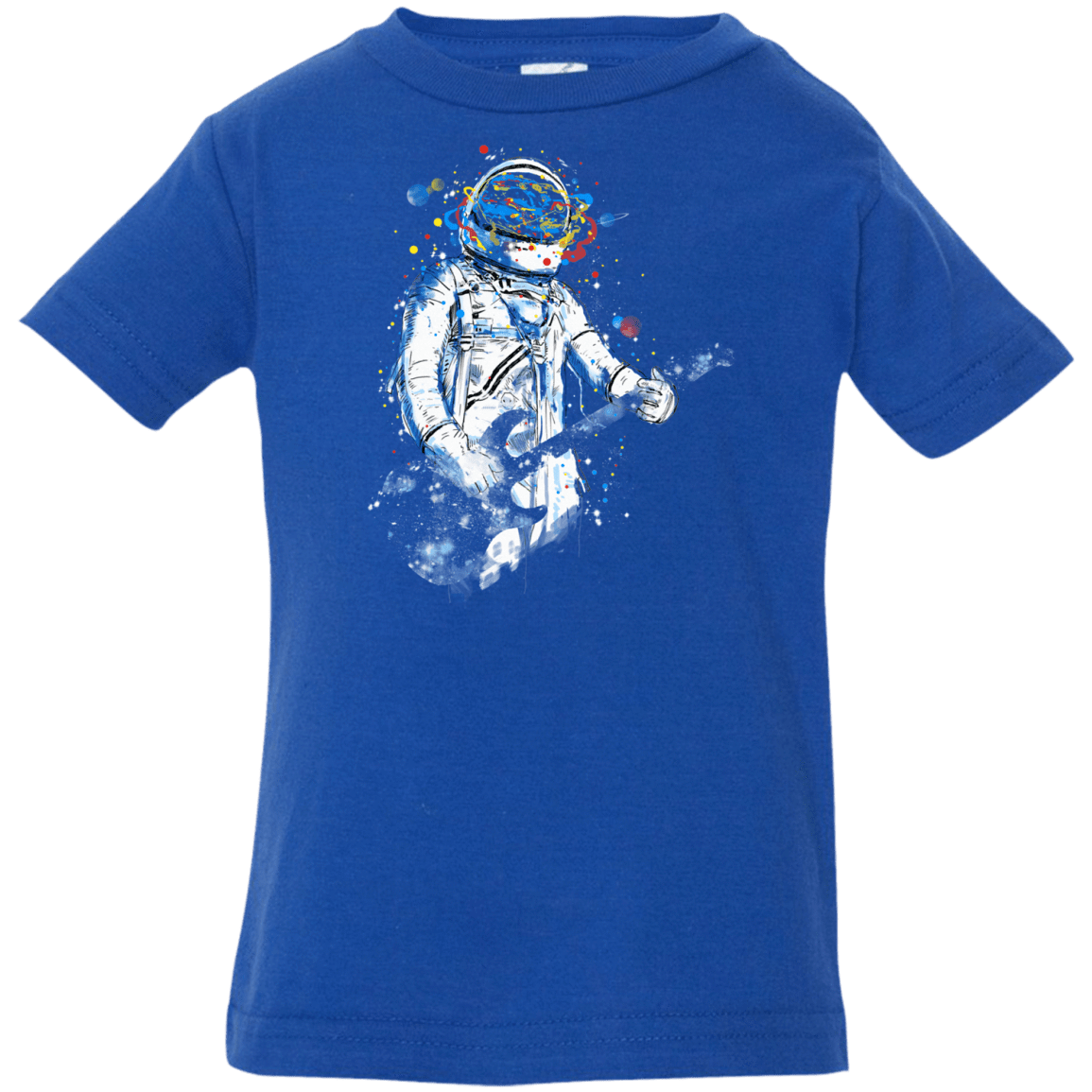 T-Shirts Royal / 6 Months Space Guitar Infant Premium T-Shirt