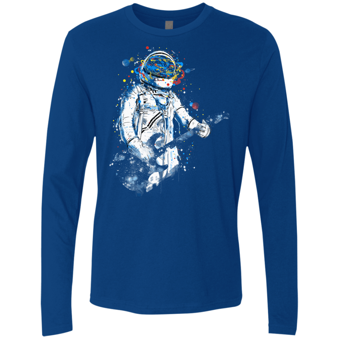 Space Guitar Men's Premium Long Sleeve