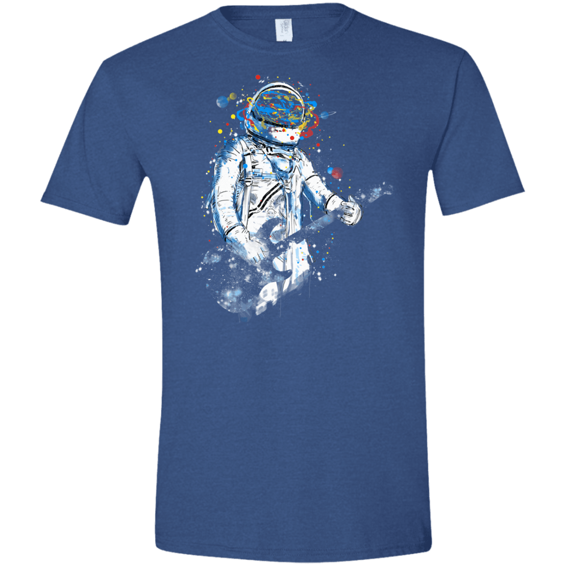 Space Guitar Men's Semi-Fitted Softstyle