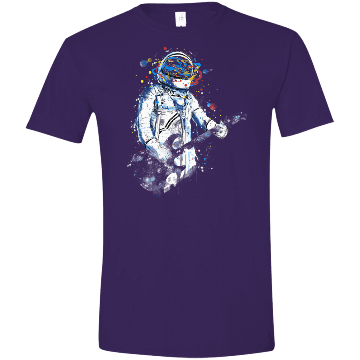 Space Guitar Men's Semi-Fitted Softstyle