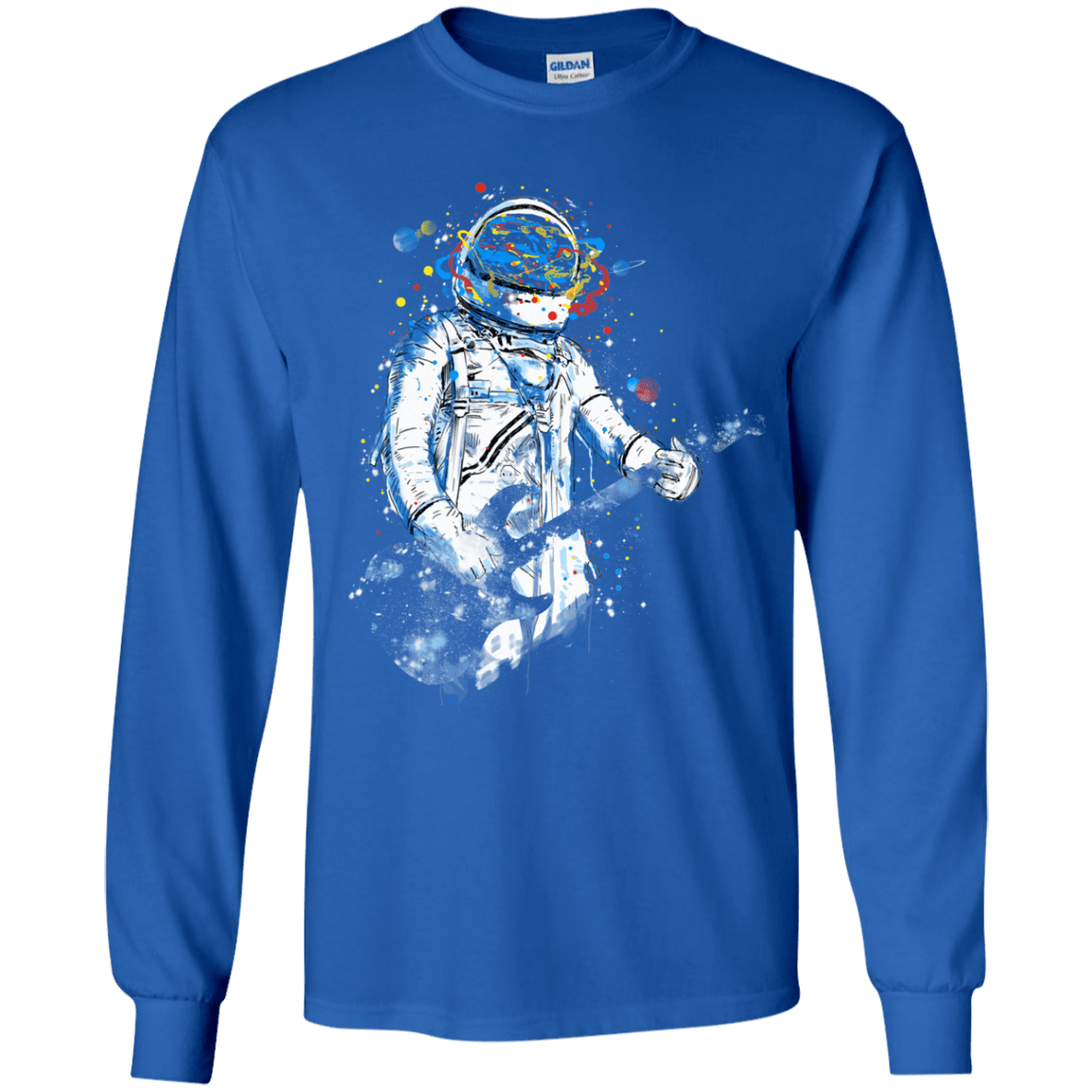 Space Guitar Youth Long Sleeve T-Shirt
