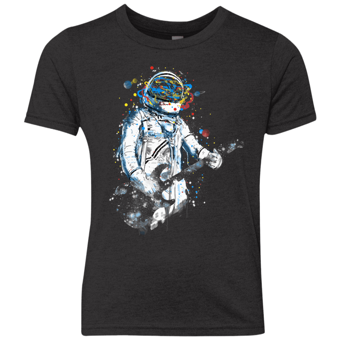 Space Guitar Youth Triblend T-Shirt