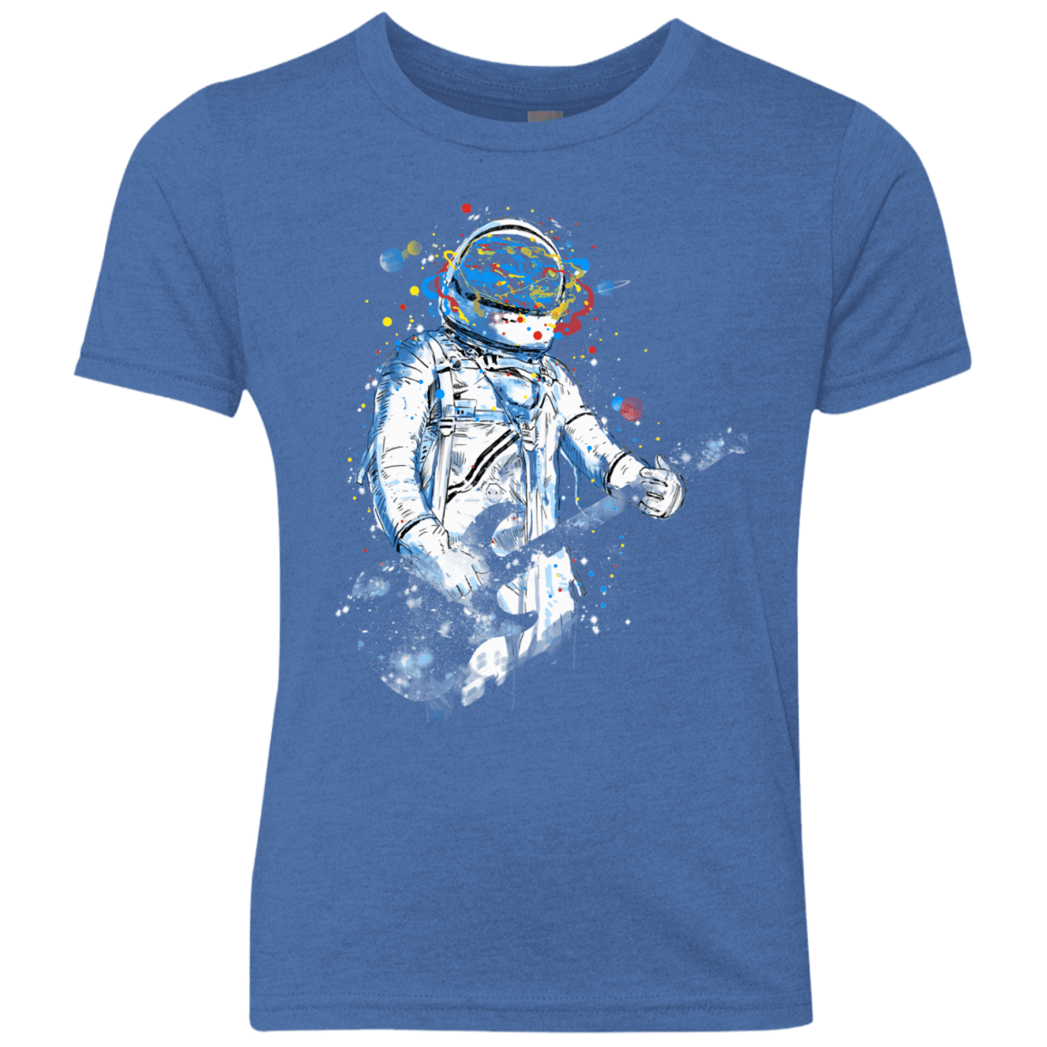 Space Guitar Youth Triblend T-Shirt