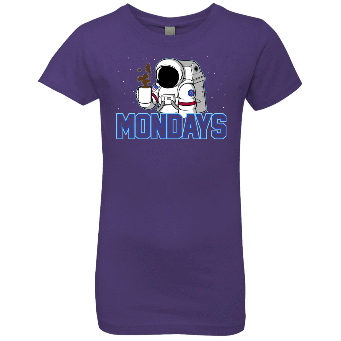 T-Shirts Purple Rush / YXS Space Mondays Girls Premium T-Shirt