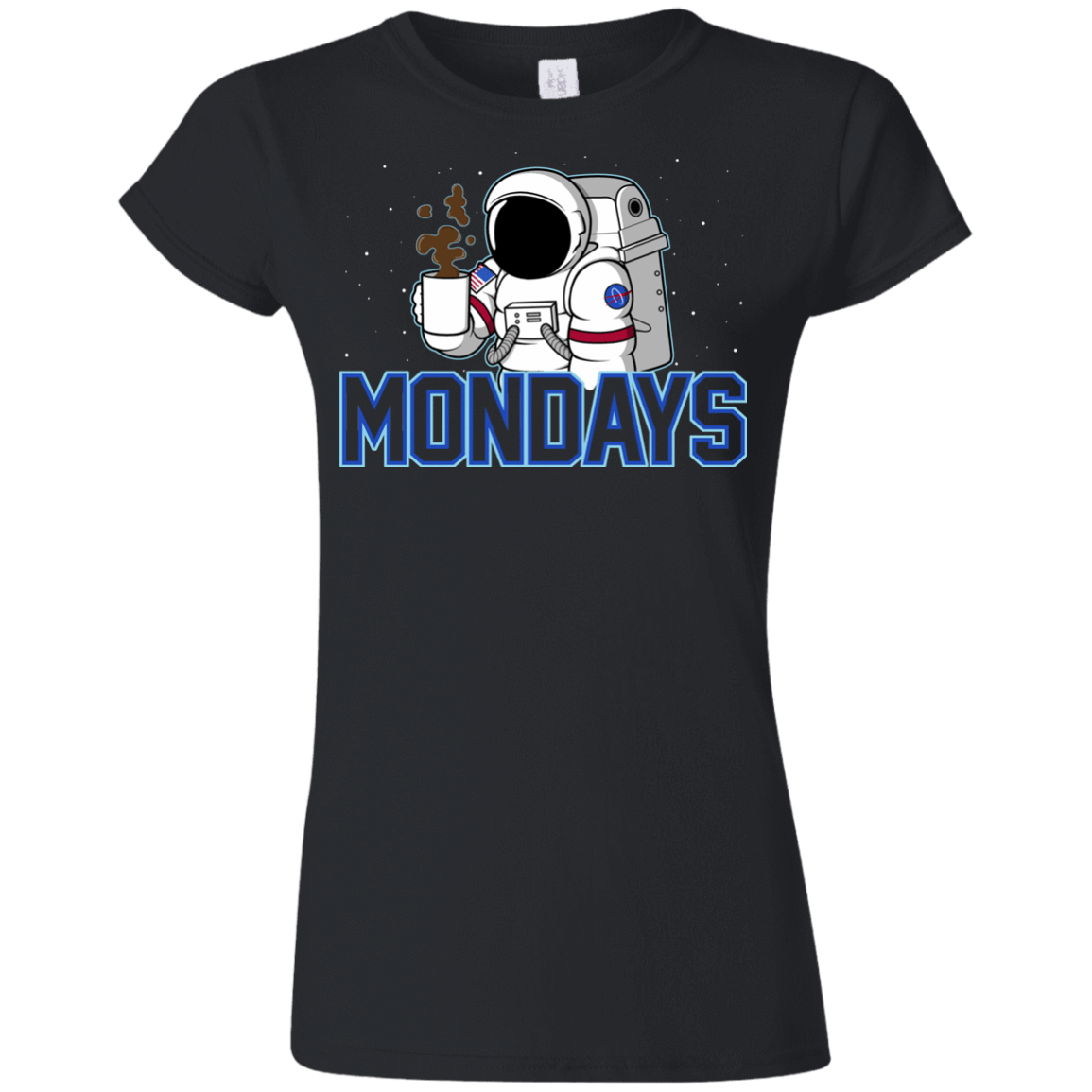 T-Shirts Black / S Space Mondays Junior Slimmer-Fit T-Shirt
