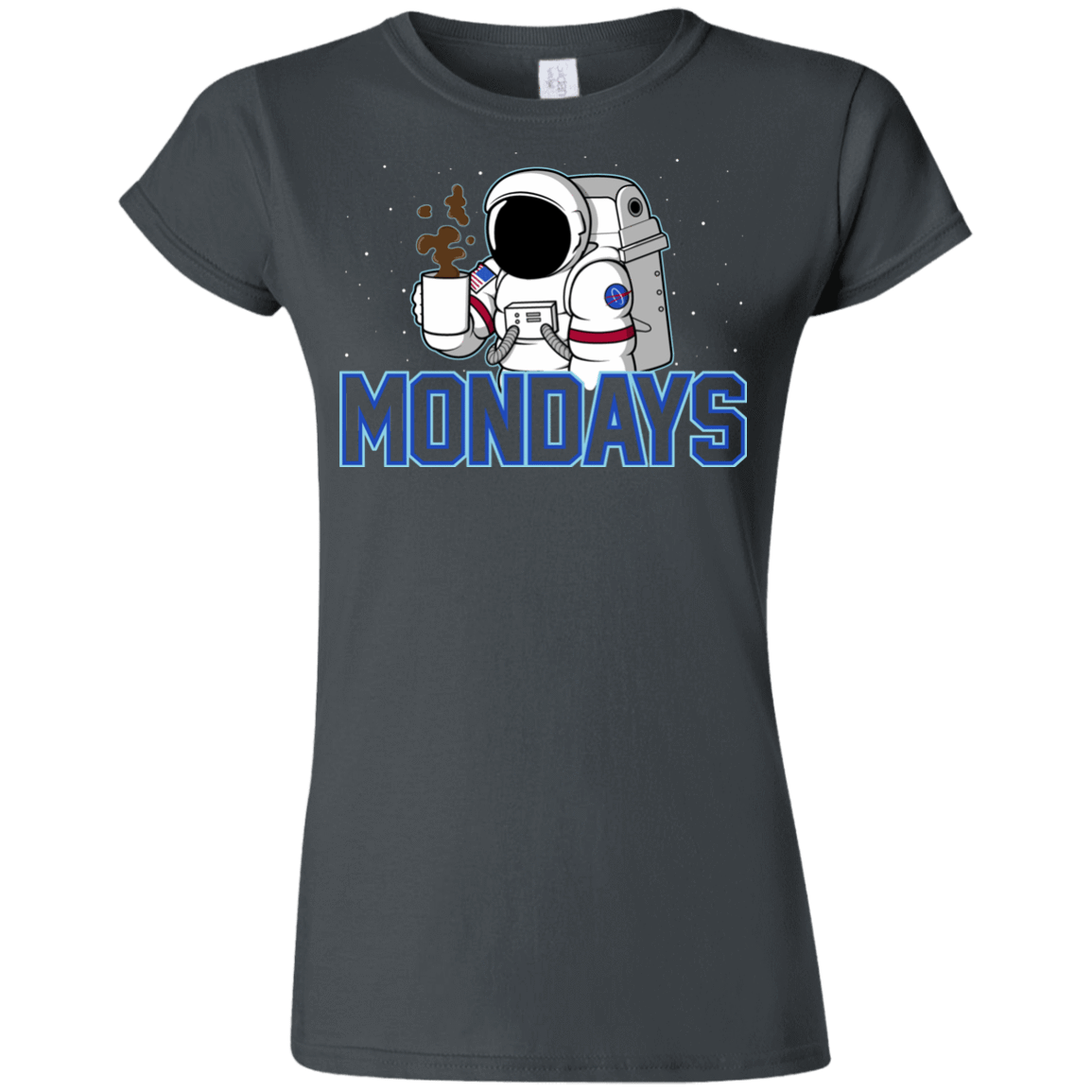 T-Shirts Charcoal / S Space Mondays Junior Slimmer-Fit T-Shirt