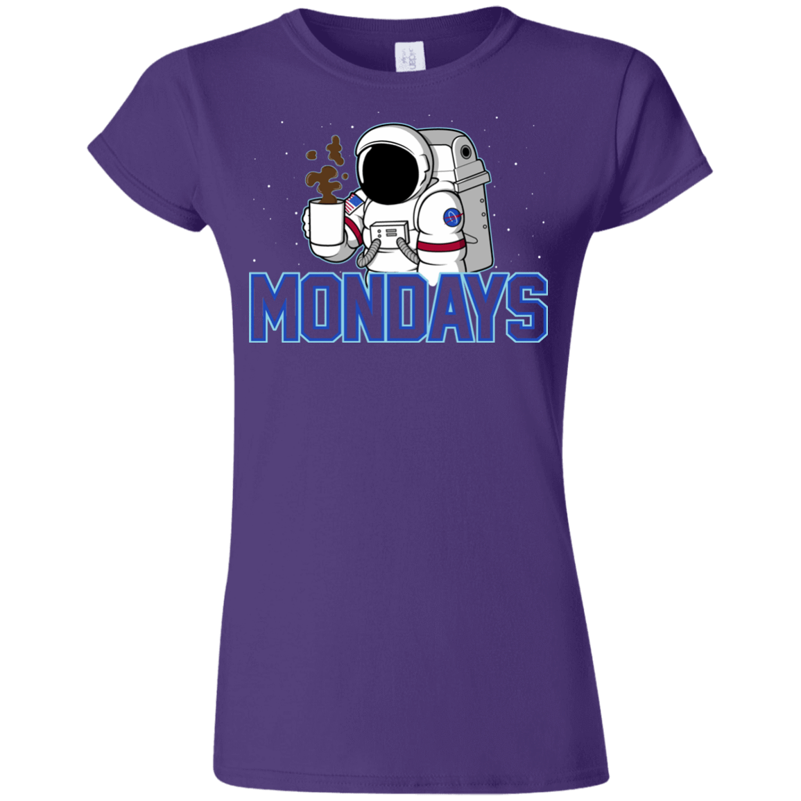 T-Shirts Purple / S Space Mondays Junior Slimmer-Fit T-Shirt