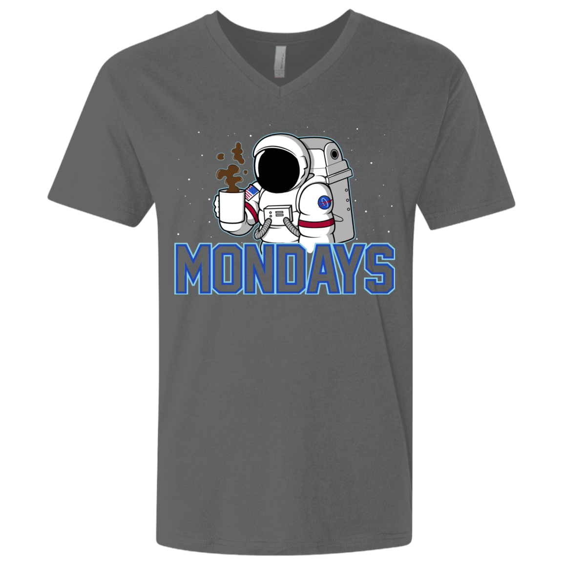 T-Shirts Heavy Metal / X-Small Space Mondays Men's Premium V-Neck