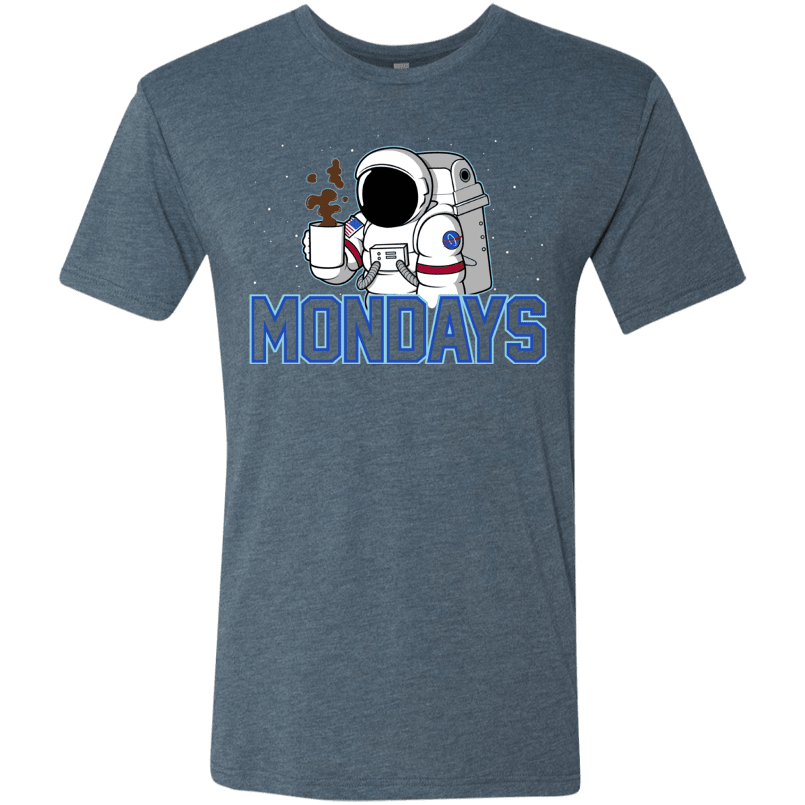 T-Shirts Indigo / S Space Mondays Men's Triblend T-Shirt