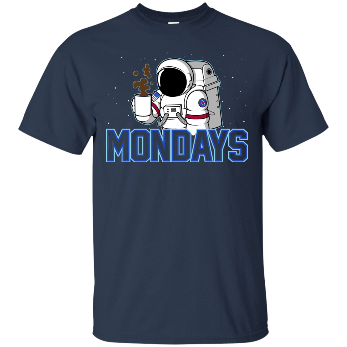 T-Shirts Navy / S Space Mondays T-Shirt