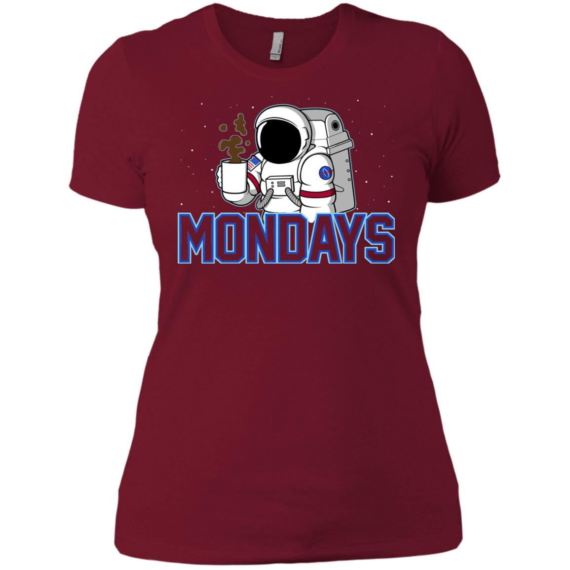 T-Shirts Scarlet / X-Small Space Mondays Women's Premium T-Shirt