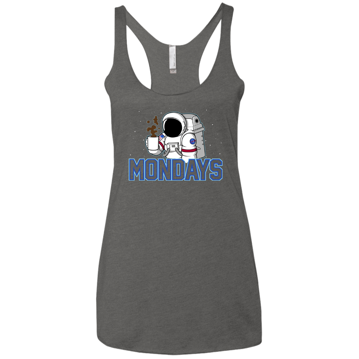 Space Mondays Women's Triblend Racerback Tank