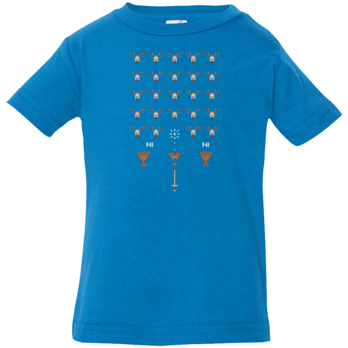 T-Shirts Cobalt / 6 Months Space NI Invaders Infant Premium T-Shirt