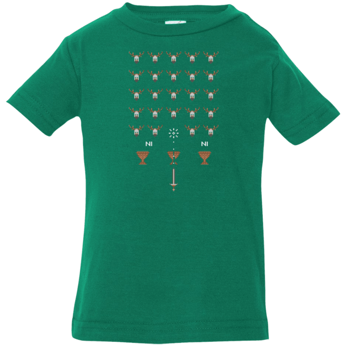 T-Shirts Kelly / 6 Months Space NI Invaders Infant Premium T-Shirt