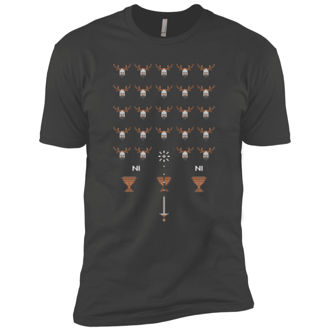 T-Shirts Heavy Metal / X-Small Space NI Invaders Men's Premium T-Shirt