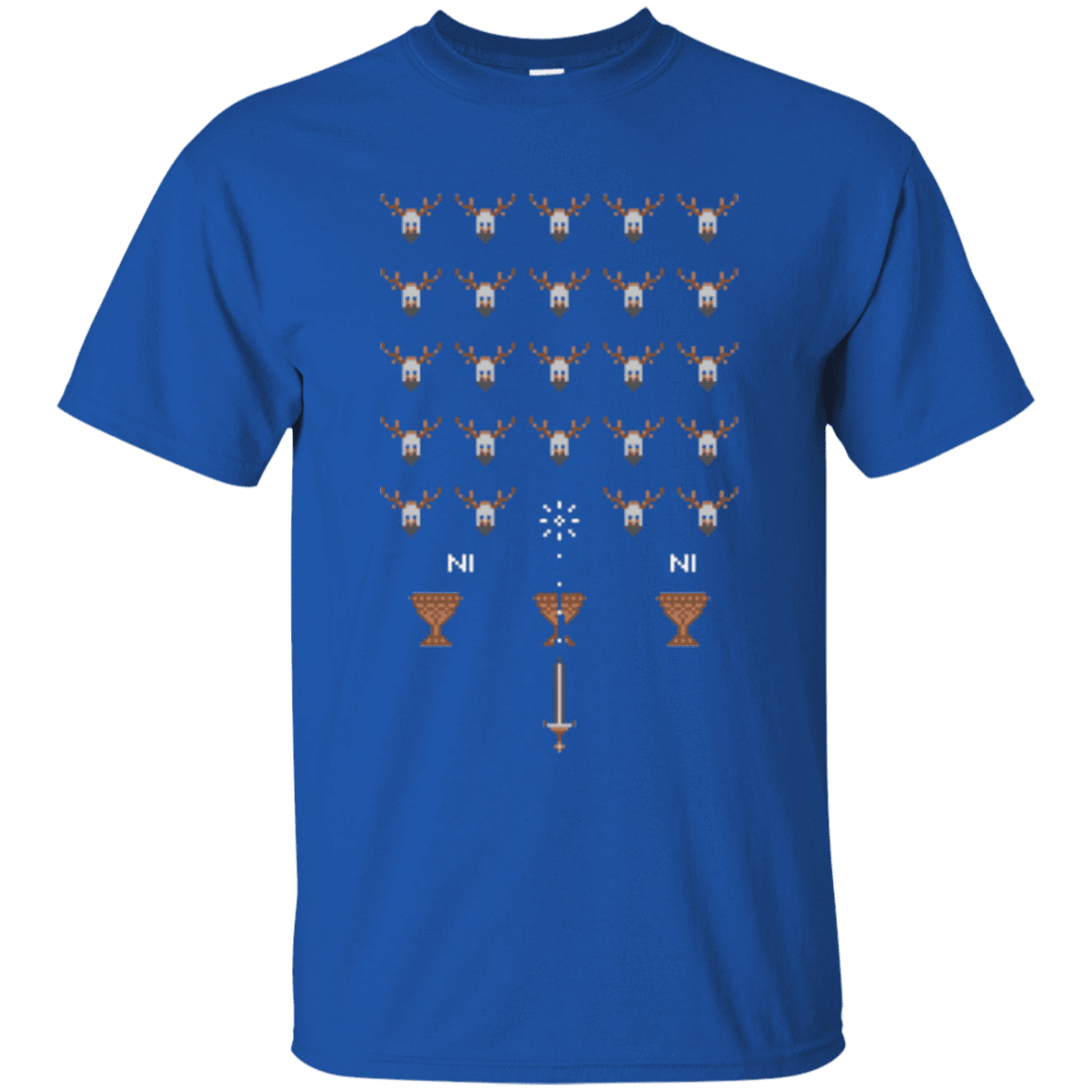 T-Shirts Royal / Small Space NI Invaders T-Shirt