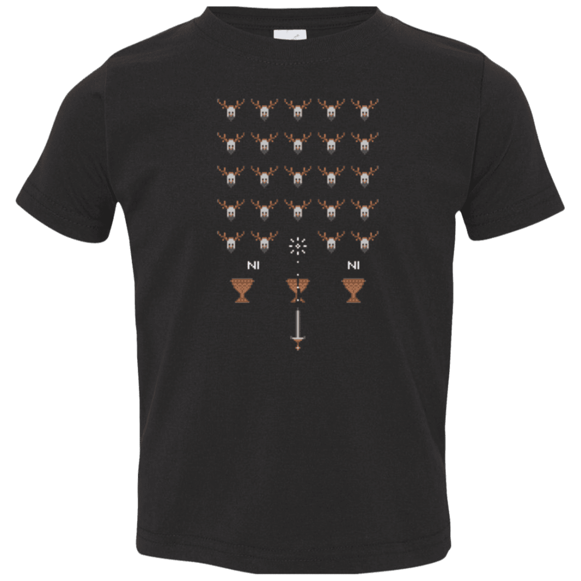 T-Shirts Black / 2T Space NI Invaders Toddler Premium T-Shirt