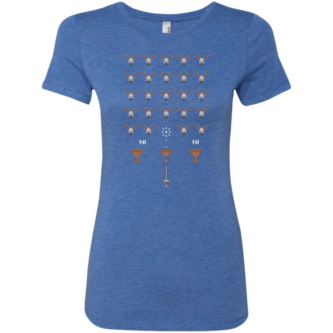 T-Shirts Vintage Royal / Small Space NI Invaders Women's Triblend T-Shirt