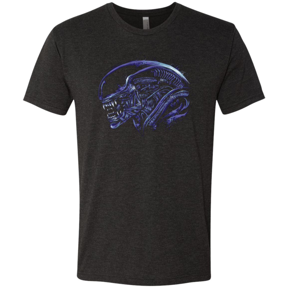 T-Shirts Vintage Black / Small Space Nightmare Purple Men's Triblend T-Shirt