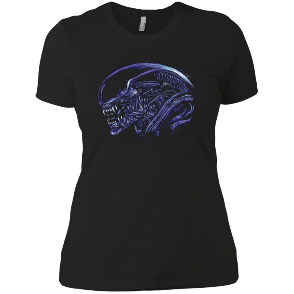 T-Shirts Black / X-Small Space Nightmare Purple Women's Premium T-Shirt