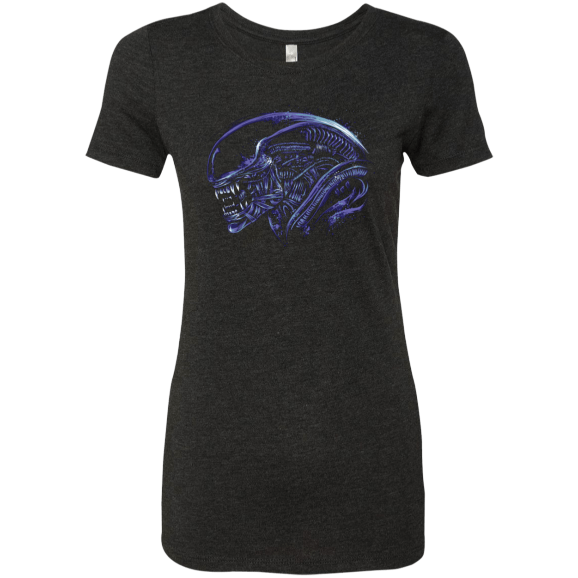 T-Shirts Vintage Black / Small Space Nightmare Purple Women's Triblend T-Shirt
