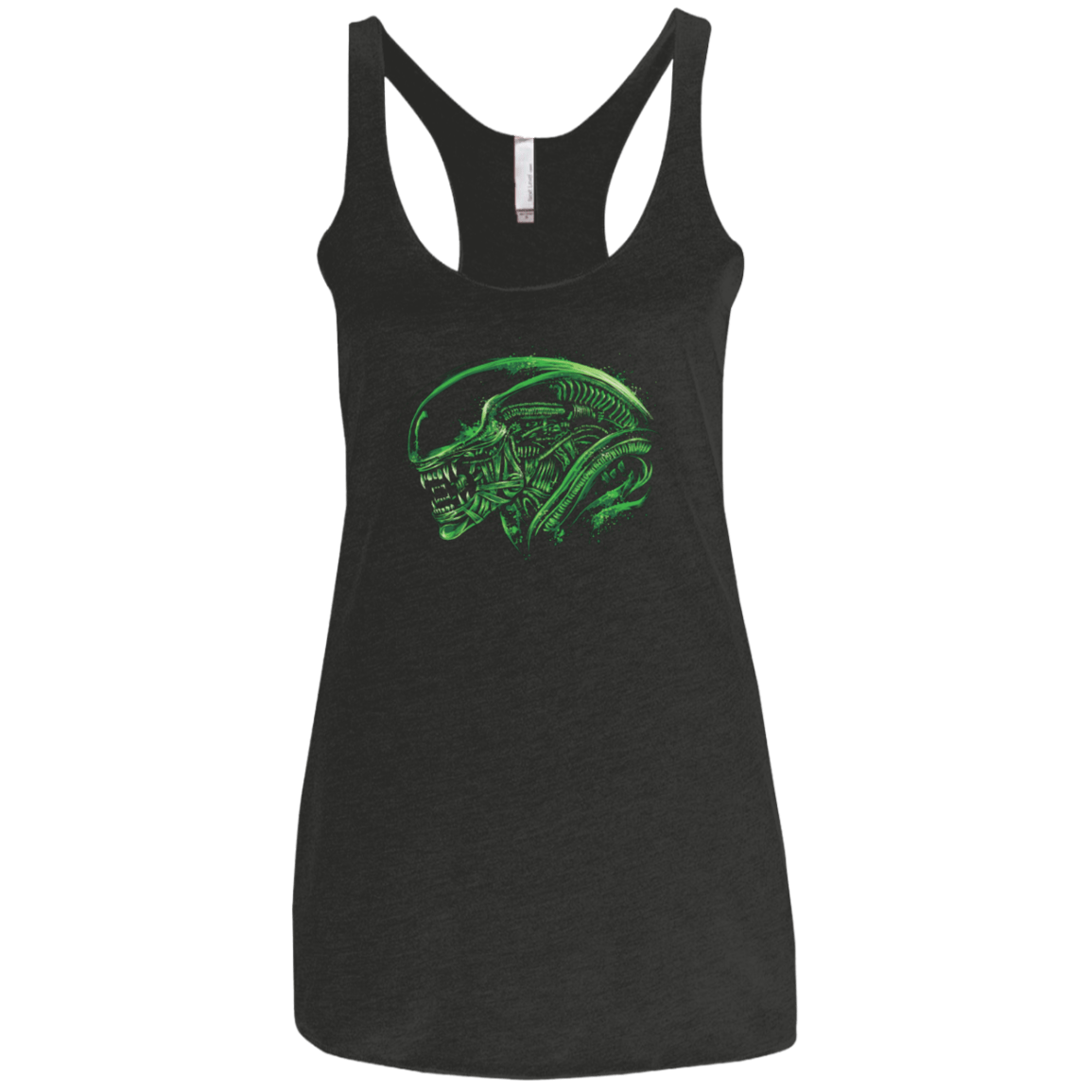 T-Shirts Vintage Black / X-Small Space Nightmare Women's Triblend Racerback Tank