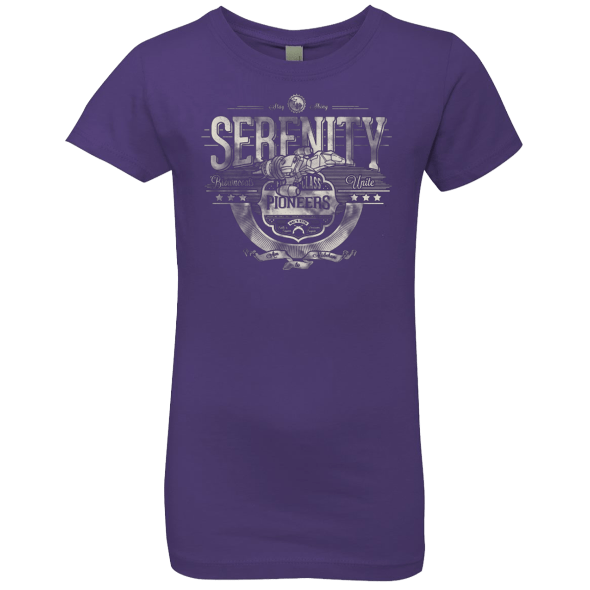 T-Shirts Purple Rush / YXS Space Pioneers Girls Premium T-Shirt