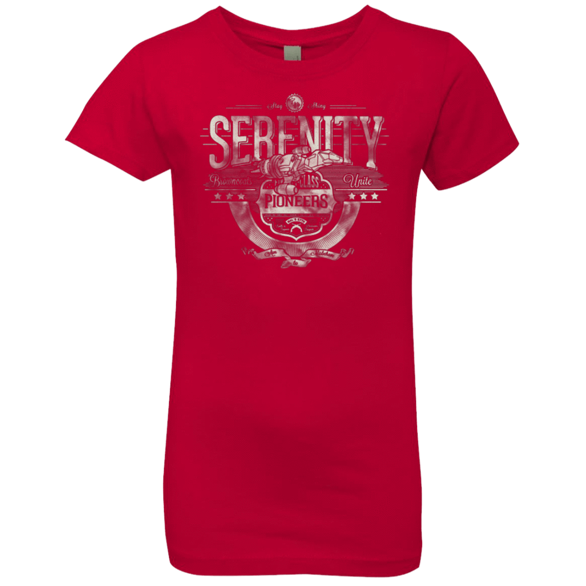 T-Shirts Red / YXS Space Pioneers Girls Premium T-Shirt