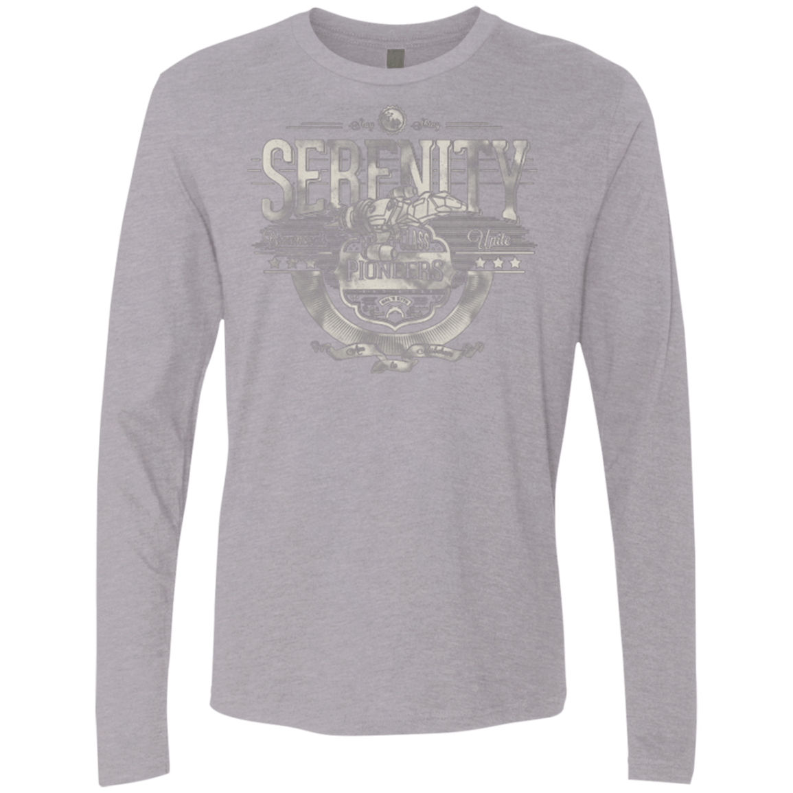 T-Shirts Heather Grey / Small Space Pioneers Men's Premium Long Sleeve