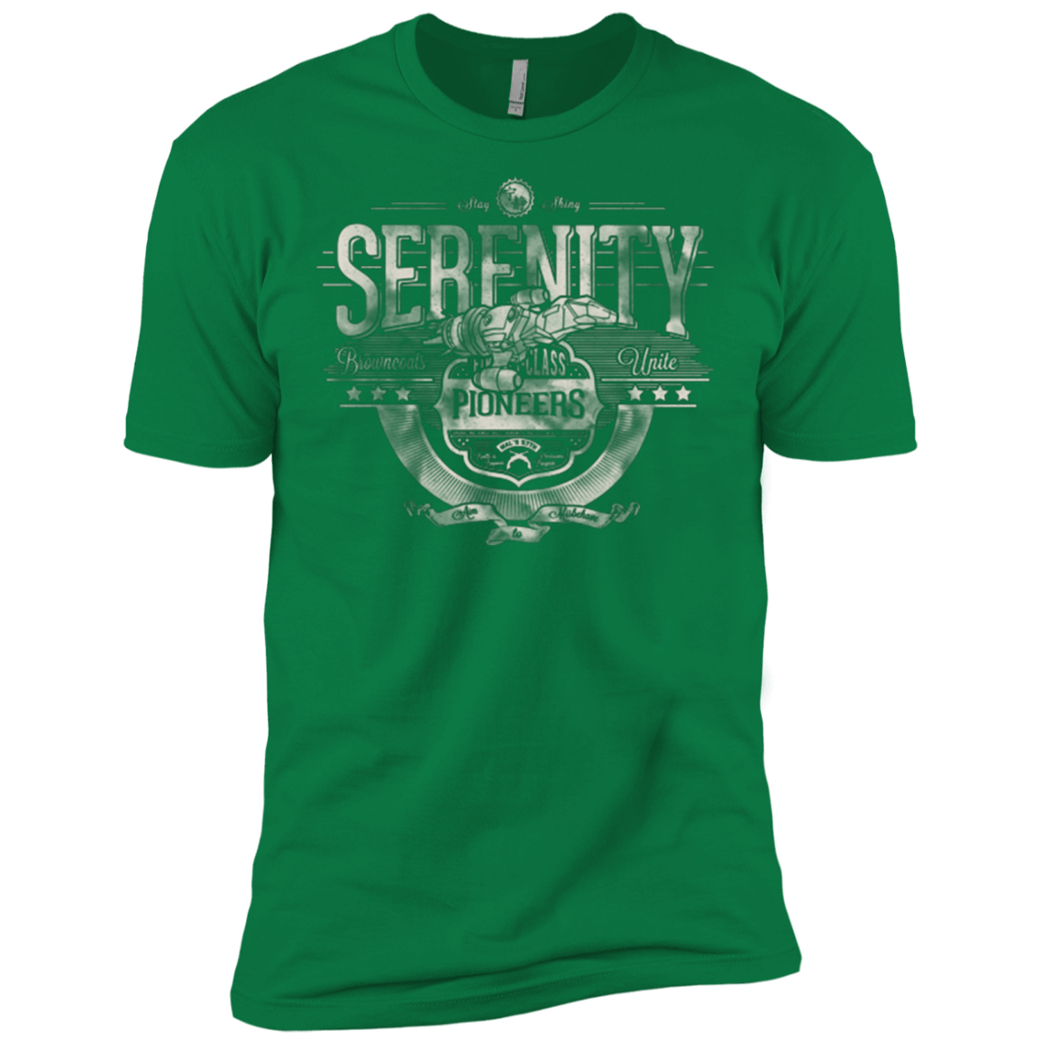 T-Shirts Kelly Green / X-Small Space Pioneers Men's Premium T-Shirt