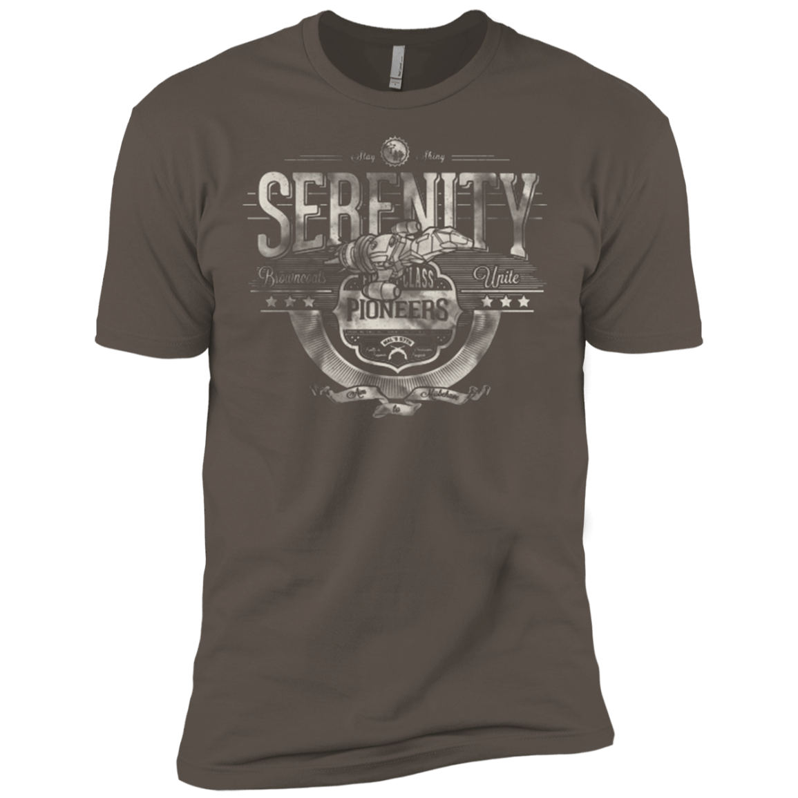 T-Shirts Warm Grey / X-Small Space Pioneers Men's Premium T-Shirt