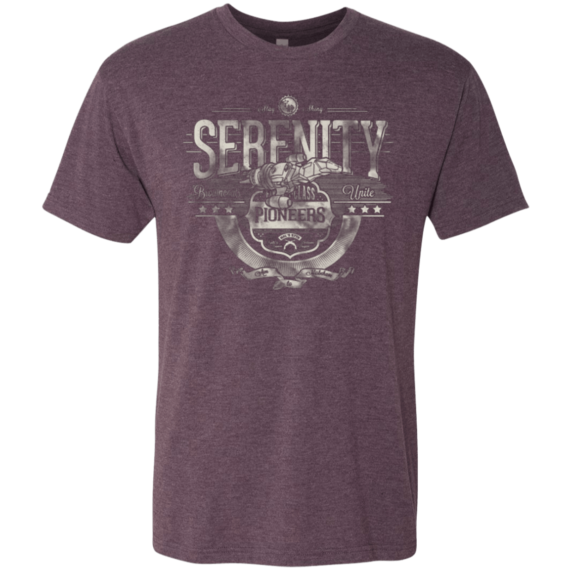 T-Shirts Vintage Purple / Small Space Pioneers Men's Triblend T-Shirt