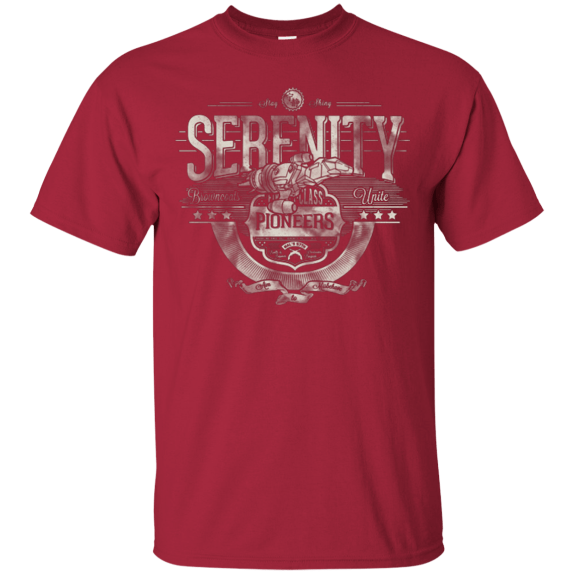 T-Shirts Cardinal / Small Space Pioneers T-Shirt