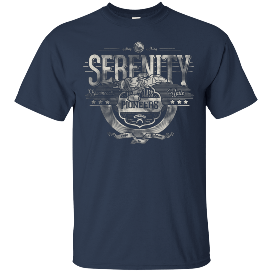 T-Shirts Navy / Small Space Pioneers T-Shirt