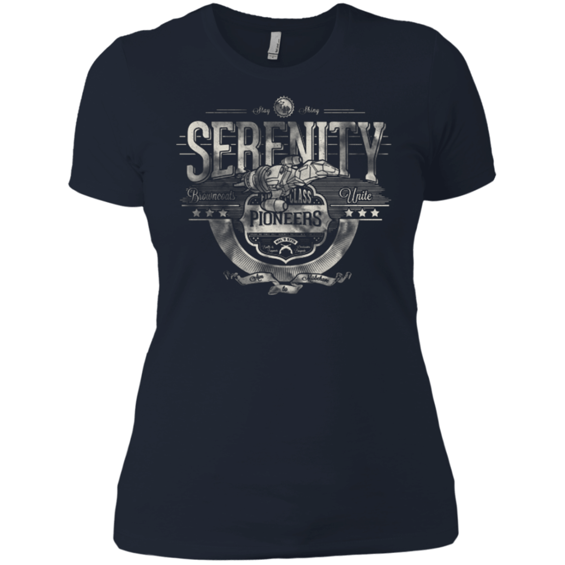 T-Shirts Midnight Navy / X-Small Space Pioneers Women's Premium T-Shirt