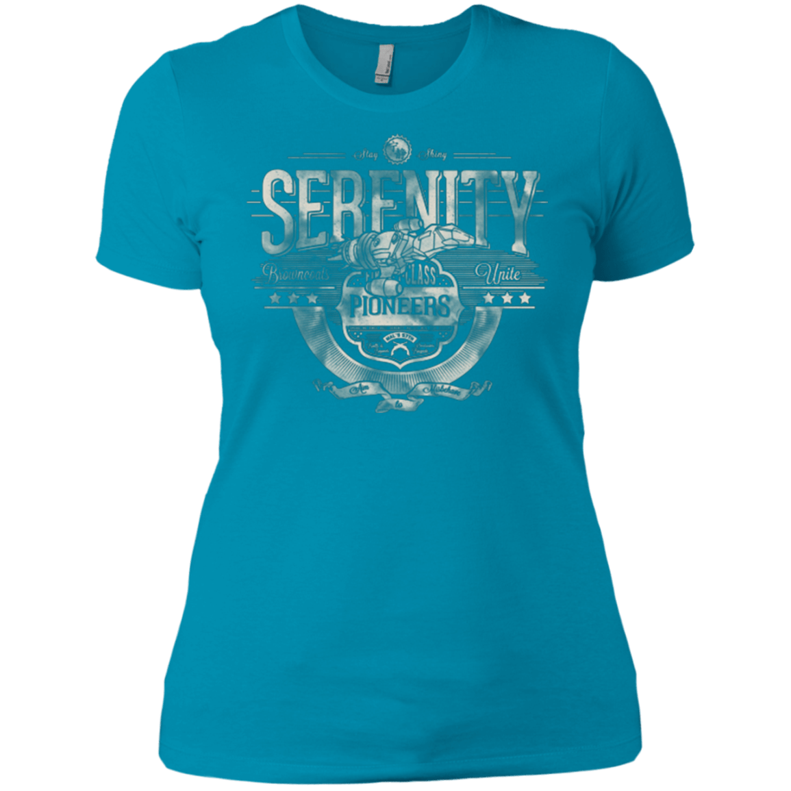 T-Shirts Turquoise / X-Small Space Pioneers Women's Premium T-Shirt