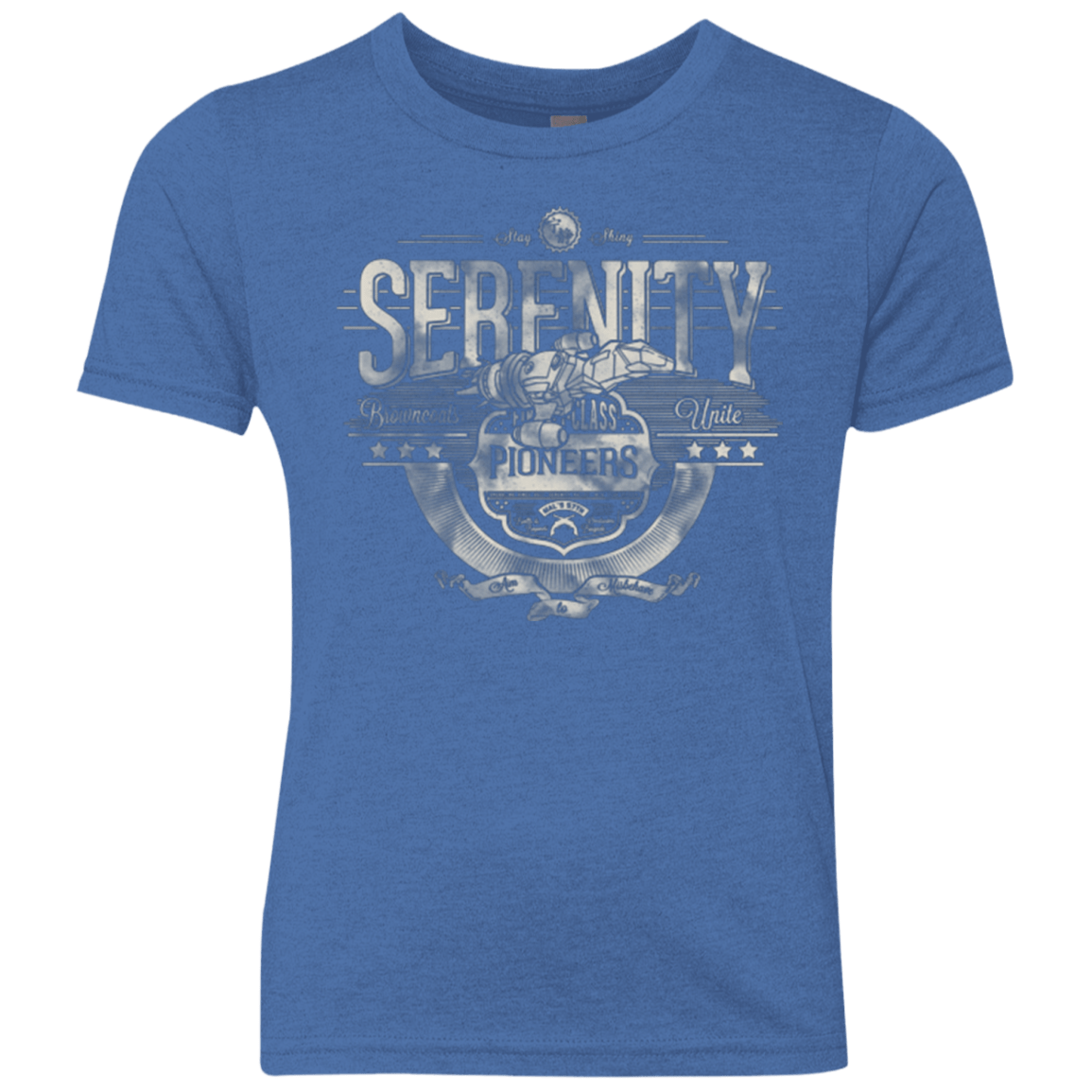 T-Shirts Vintage Royal / YXS Space Pioneers Youth Triblend T-Shirt