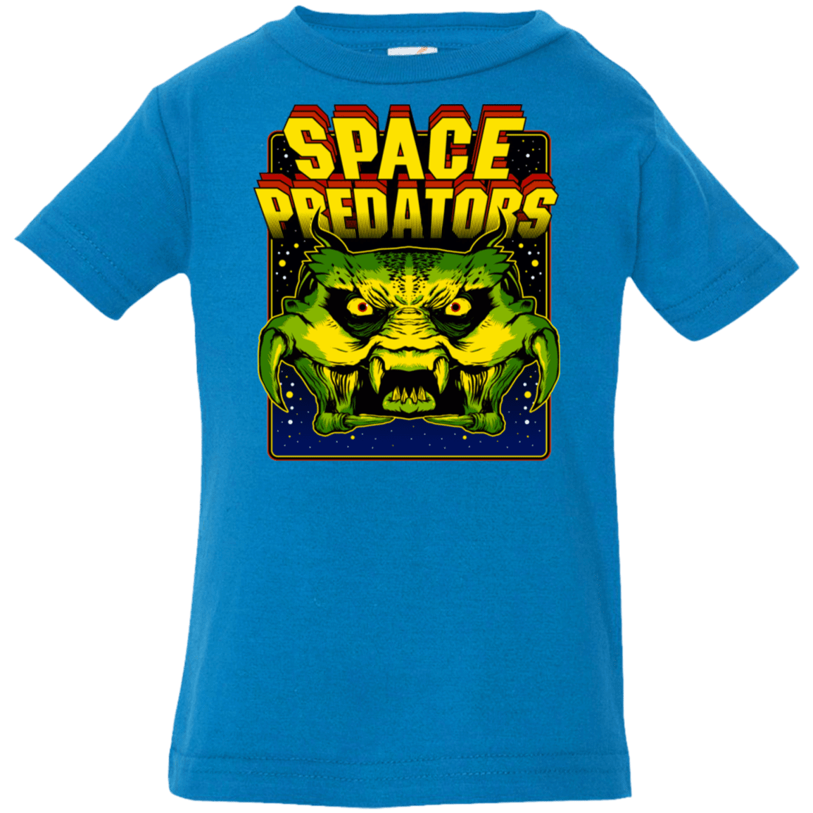 T-Shirts Cobalt / 6 Months Space Predator Infant Premium T-Shirt